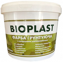 Краска грунт Bioplast с кварцевым наполнителем белый 10л 