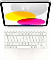 Чехол-клавиатура Apple Magic Keyboard Folio iPad (10th generation) - Ukrainian white (MQDP3UA/A) 