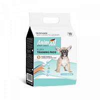Пеленки одноразовые AnimAll 60х45 см 10 шт. для собак/для щенков