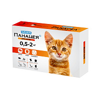 Таблетки противопаразитарные SUPERIUM Панацея для котов 0,5-2 кг 9126