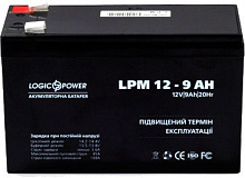 Аккумулятор AGM 12 - 9.0 AH LogicPower 
