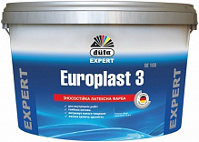 Краска латексная водоэмульсионная Dufa Europlast 3 DE 103 глубокий мат белый 2,5л 
