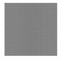 Сталь листовая перфорация без покрытия (круг d12) серый 1000x1000x0,8 мм
