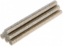 Стержни клеевые Topex Серебряные с блестками 11 мм 6 шт.