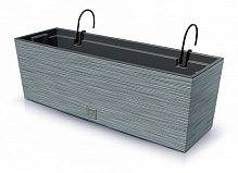 Ящик балконный Prosperplast FURU Case W навесной 600 мм серый прямоугольный (58083-422) 