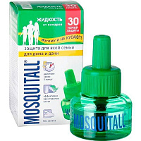 Жидкость Mosquitall Защита для всей семьи 30 ночей 30 мл