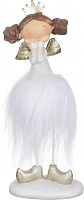 Декорация новогодняя Сувенир Ангел с перьями 9х22 см ZY173002-1 