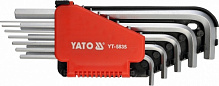 Набор ключей шестигранных YATO удлиненные 12 шт. YT-5835