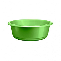 Таз пластиковый Sanja IPPI 40х40х14 см зеленый с меркой 10 л 