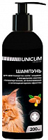 Шампунь UNiCUM Premium с миндальным маслом для длинношерстных кошек 200 мл (UN-017)