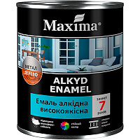 Эмаль Maxima высококачественная вишневый глянец 0,7кг