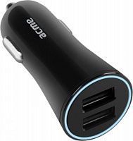 Автомобильное зарядное устройство Acme CH105 2-ports USB Car charger, 4.8 A 