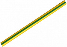 Трубка термоусадочная тонкостенная 3M 1 м желто-зеленая полиолефин GTI-3000 6/2-GS