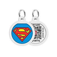 Адресница WAUDOG Smart ID Супермен-герой премиум