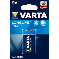 Батарейка Varta Longlife Power 6LR61 1 шт. (254552) 