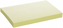 Бумага для заметок с липким слоем 125х75 мм 100 шт. желтая Global Notes