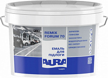 Эмаль акриловая Aura® для деревянного и бетонного пола Luxpro Remix Forum 70 белый глянец 2,2л