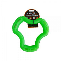 Игрушка для собак AnimAll Кольцо 6 сторон 20 см зеленое 88225