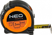 Рулетка NEO tools стальная лента магнит 67-113 3 м x 19 мм