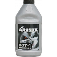 Тормозная жидкость Аляsка DOT-4 0,4л 