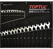 Набор ключей комбинированных Toptul 6 - 32 мм Hi-Performance GPAX2601