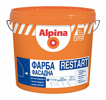 Краска фасадная акриловая Alpina EXPERT RESTART мат 2,5л 