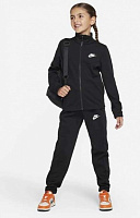 Спортивний костюм Nike K NSW TRACKSUIT POLY FZ HBR FD3067-010 р.M чорний