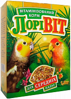Корм Лорі ВІТ витаминизированный для средних папугаев 1,5 кг