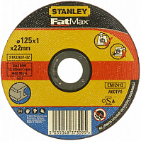 Круг отрезной по металлу Stanley DPC  125x1,0x22,2 мм STA32637