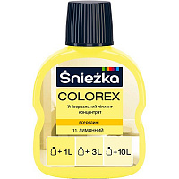 Пигмент Sniezka Colorex лимонный 100 мл