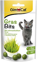 Таблетки Gimpet GrasBits витаминизированные таблетки с травой 40 ьг