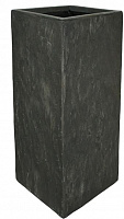 Кашпо Engard Квадро прямоугольный 40 л черно-коричневый (GA53-1) 