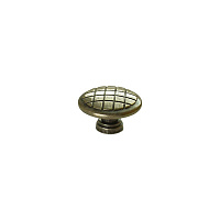 Мебельная ручка кнопка Kerron RK-010 OAB состаренная бронза
