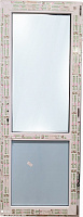 Дверь металлопластиковая Greentech межкомнатная стеклопакет+сендвич 850x2050 мм правая 