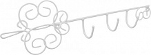 Вішалка декоративна з гачками Ключ 12092016 12,5x50 см 
