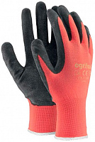 Перчатки Reis красно-черные с покрытием латекс XL (10) OX-LATEKSCB 10