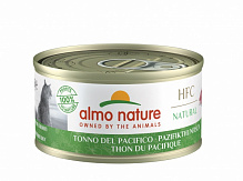 Консерва для взрослых котов Almo Nature HFC Natural с тихоокеанским тунцом