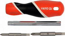 Отвертка со сменными насадками YATO 6 в 1 × YT-25971