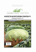 Семена Професійне насіння капуста белокочанная Платон F1 20 шт. (4820176696755)