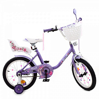 Велосипед детский PROF1 Ballerina SKD75 фиолетовый Y1683-1K 