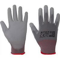 Перчатки Reis для максимально точных работ с покрытием полиуретан M (8) RTEPO SS 08