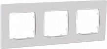 Рамка трехместная Plank Electrotechnic Nordic универсальная белый PLK1030032