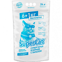 Наполнитель Super Cat Стандарт 6+1 кг (синий)