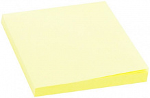Бумага для заметок с липким слоем 75х75 мм 80 шт. светло-желтая Global Notes