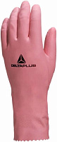 Перчатки Delta Plus VE210RO латексные с хлопчатобумажной подкладкой с покрытием латекс S (7) VE210RO07