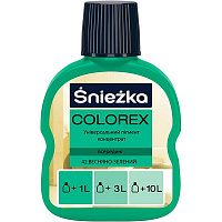 Пигмент Sniezka Colorex весенне-зеленый 100 мл