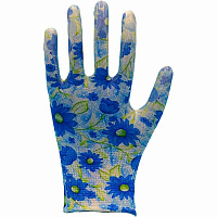 Перчатки Reis PU - BLUE с покрытием полиуретан M (8)