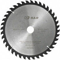 Пильный диск S&R WoodCraft 250x30x2.6 Z40 238040250