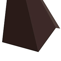 Пристенная планка полиэстер 2 м коричневый