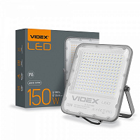 Прожектор Videx LED Premium F2 150 Вт IP65 серый 26172 